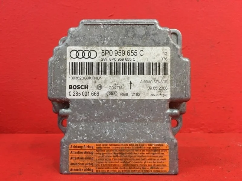 Блок управления srs airbag Audi A3 2005 8P0959655C 8P 1.6 BSE