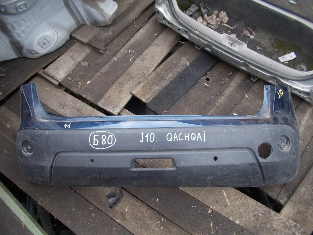 бампер задний NISSAN QASHQAI 1, J10   НИССАН   КАШКАЙ   Задний  85022JD00H 2006-2013 (контрактная запчасть)