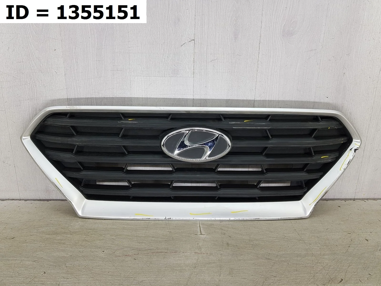 решетка радиатора Hyundai Creta 2, SU2  86350BW000 2020-2024 (контрактная запчасть)