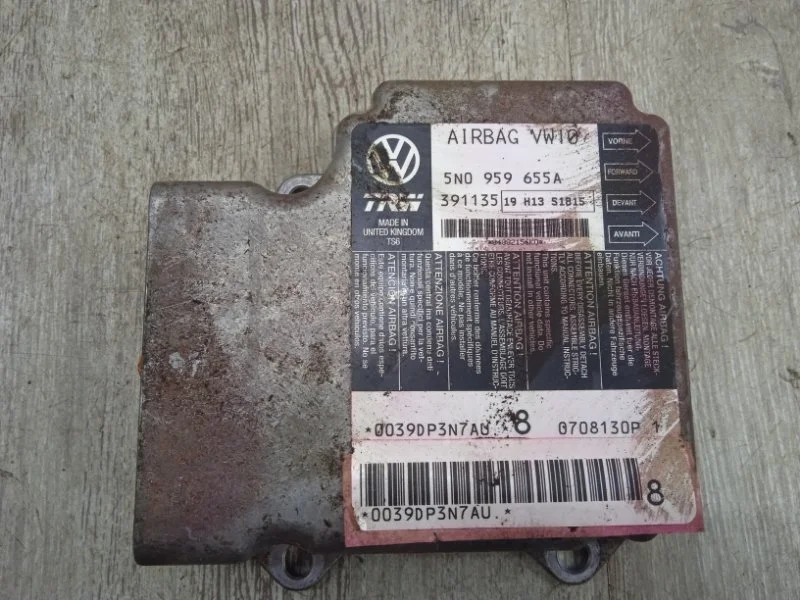 Блок управления airbag Volkswagen Passat 2008 5N0959655A B6 BZB