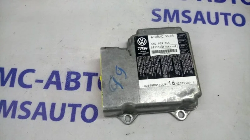 Блок управления AIR BAG Volkswagen Passat 5N0959655 1.8T