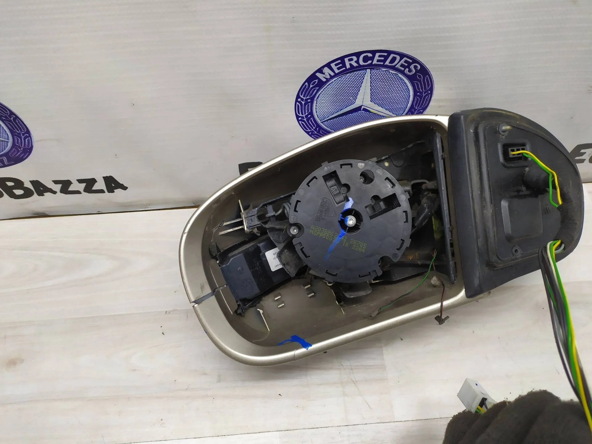 Механизм зеркала заднего вида Mercedes W211