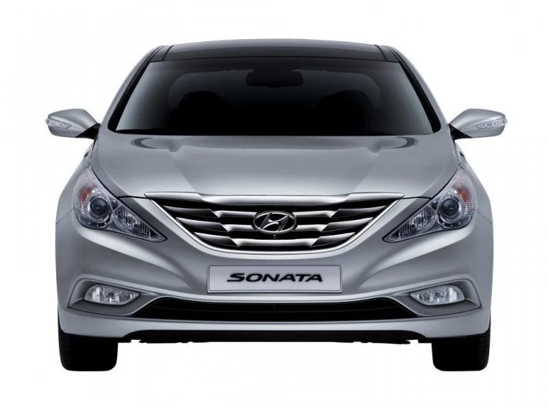 Решетка бамперная Hyundai Sonata 865613S000 YF, передняя