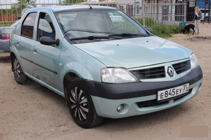 Фара Renault Logan 6001546789 LS0G, правая