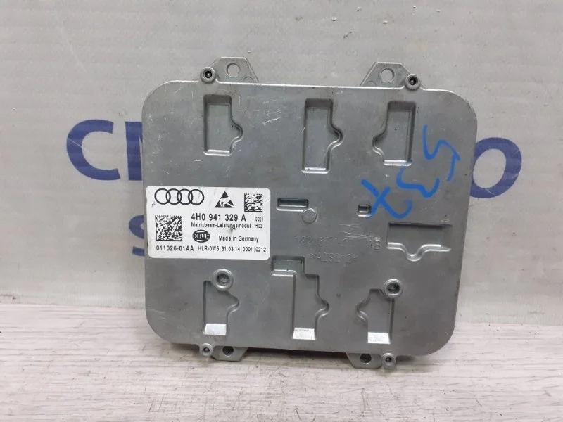 Блок управления фарой Audi A8 2014 4H0941329A D4 4.0 CTG