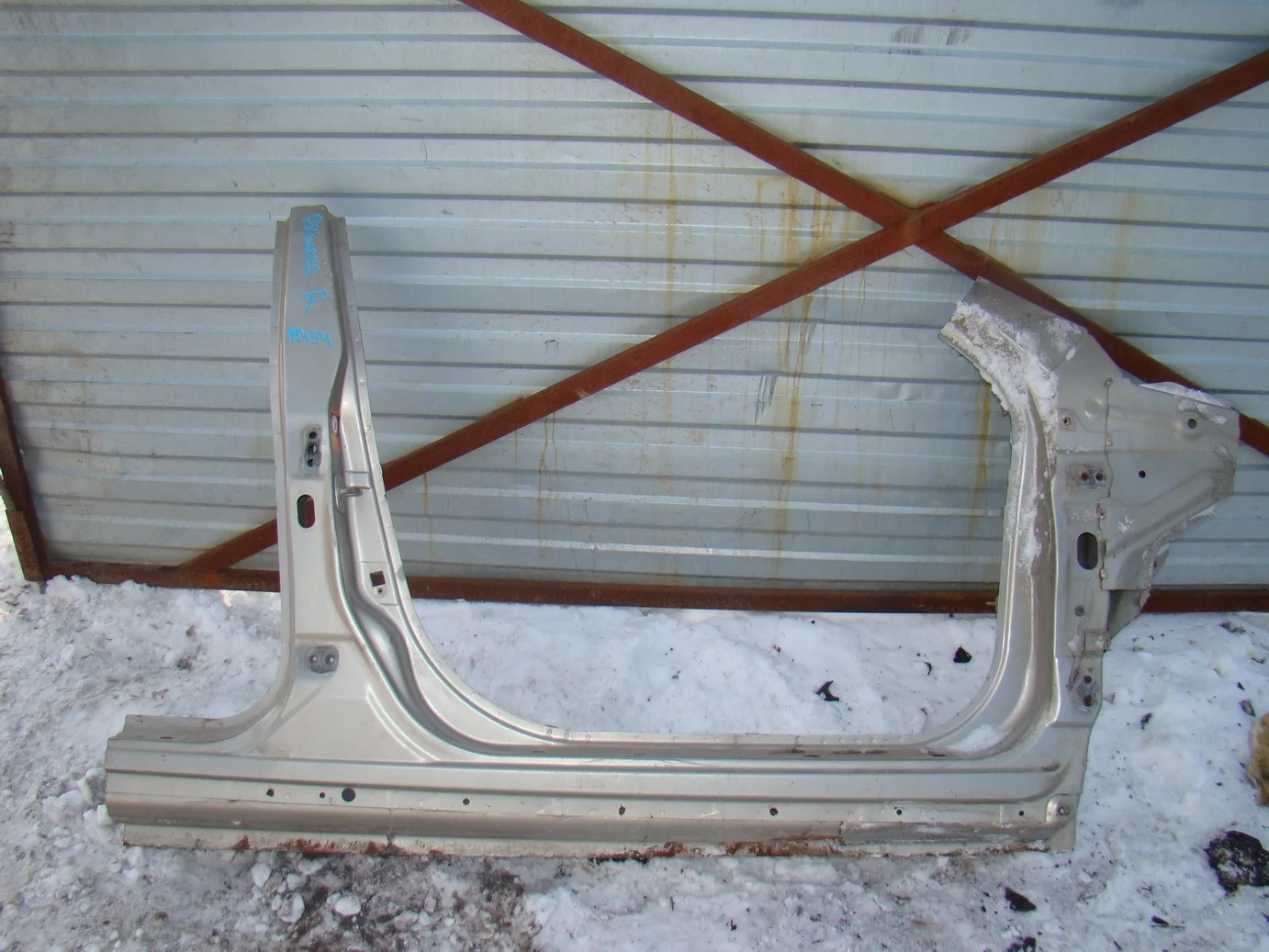 порог со стойкой Nissan Primera (P12) 2001-2008