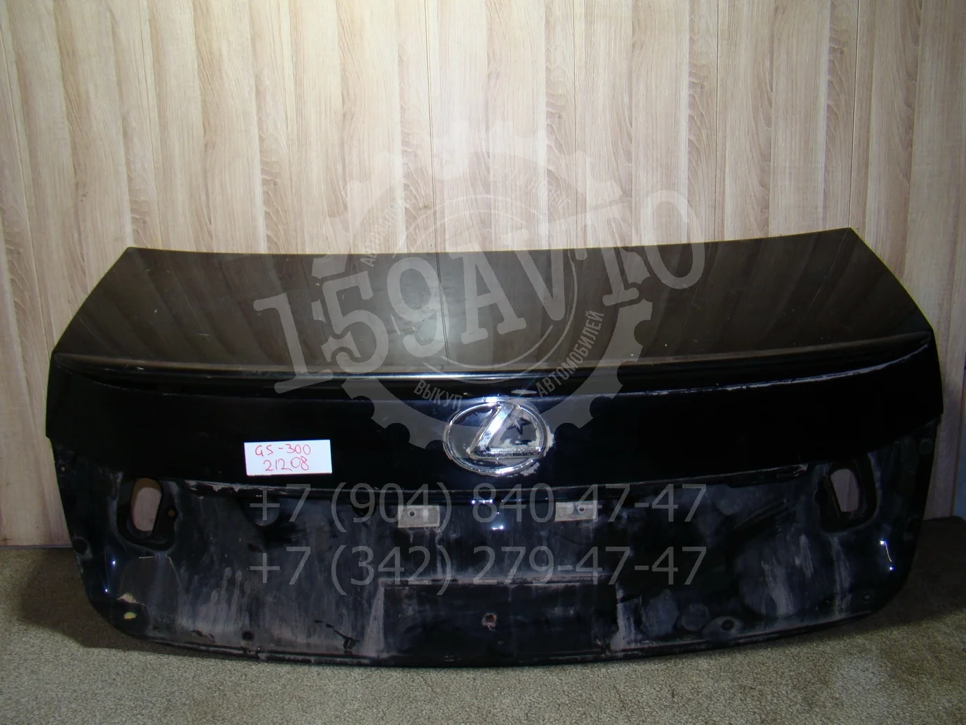 крышка багажника Lexus GS 300/350/430/450h (S190) 2005-2011