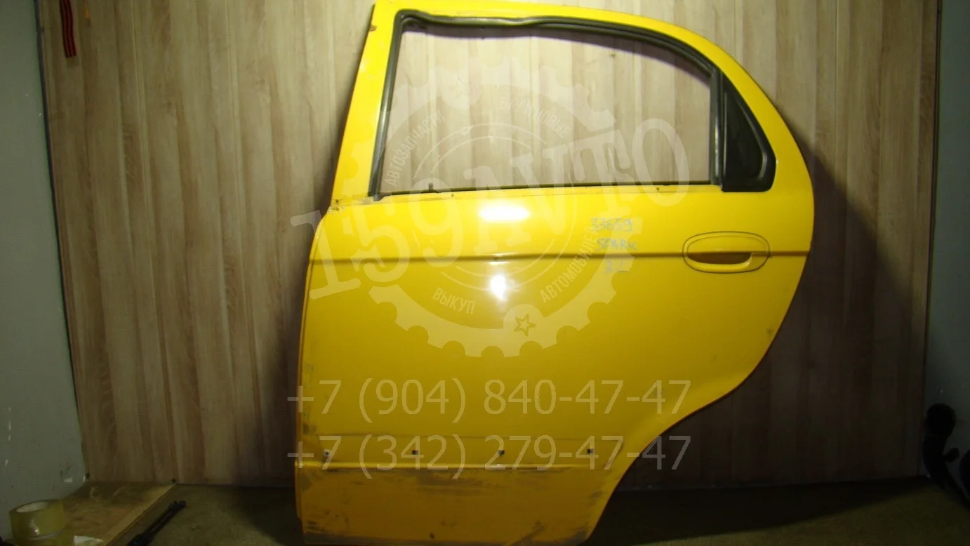 дверь Chevrolet Spark (M200/M250) 2005-2009