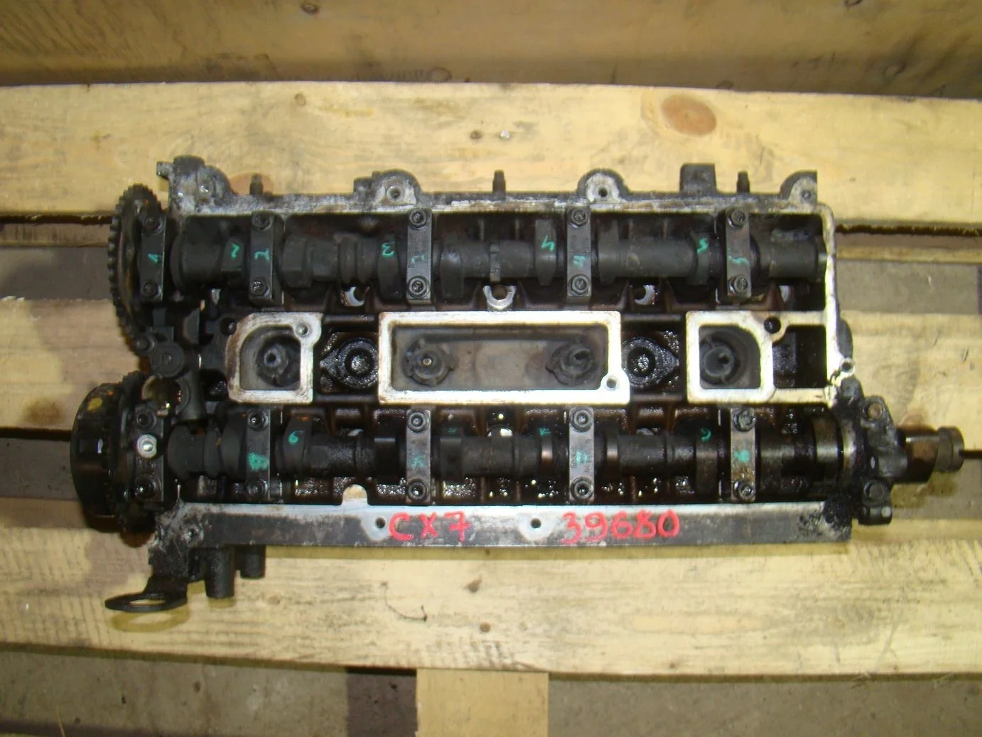 головка блока Mazda CX-7 2006-2012