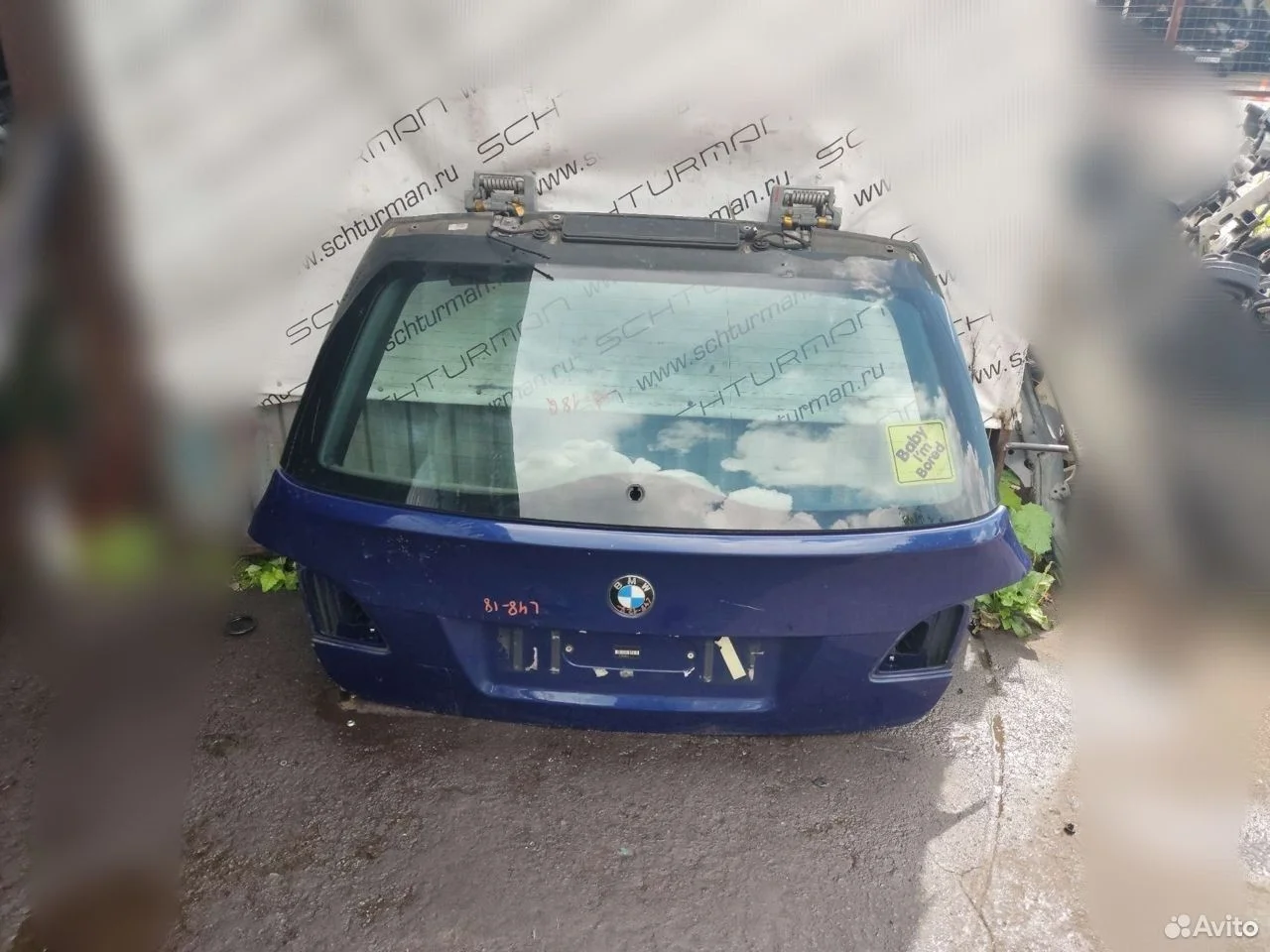 Крышка багажника bmw e61 41627130799