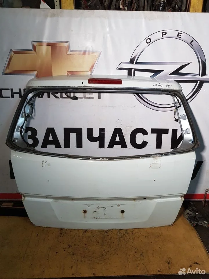 Дверь крышка багажника opel zafira b