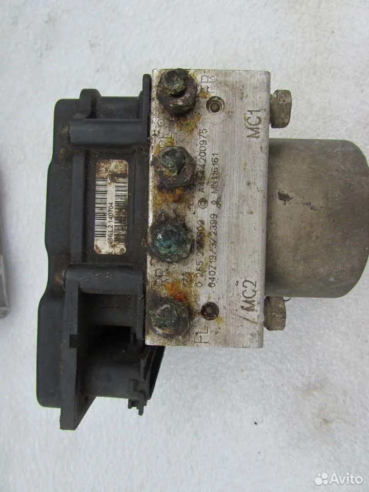 Блок abs на mitsubishi colt 02-12 г.в. бу