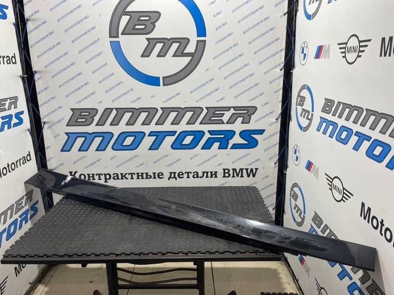 Накладка порога Bmw 320Ix 51777312751 F30 N20B20B, левая