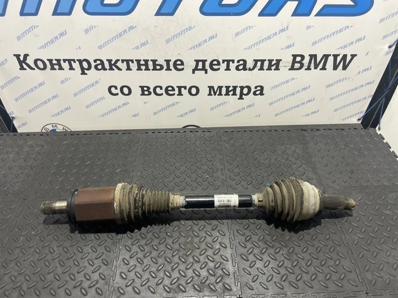 Привод Bmw X5 2015 31607622913 F15 N55B30A, передний