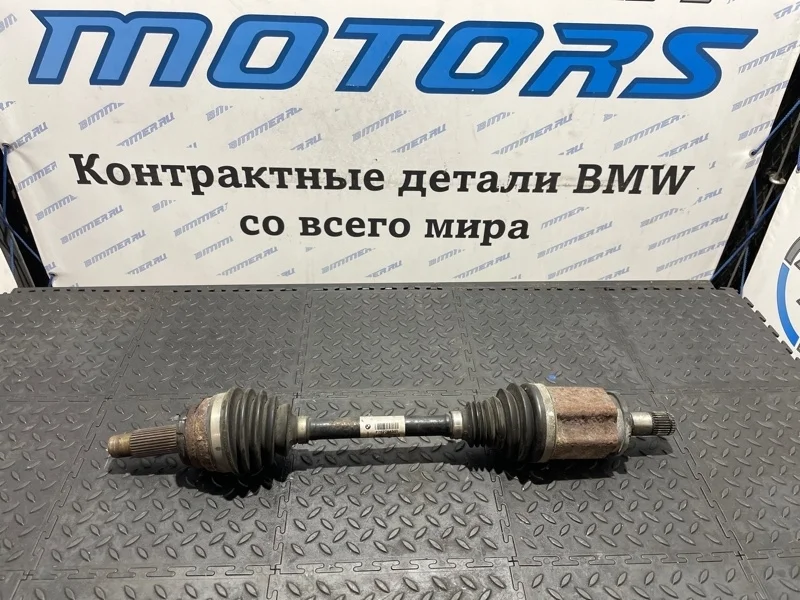 Привод Bmw X6 2013 31607622883 E71 N55B30A, передний