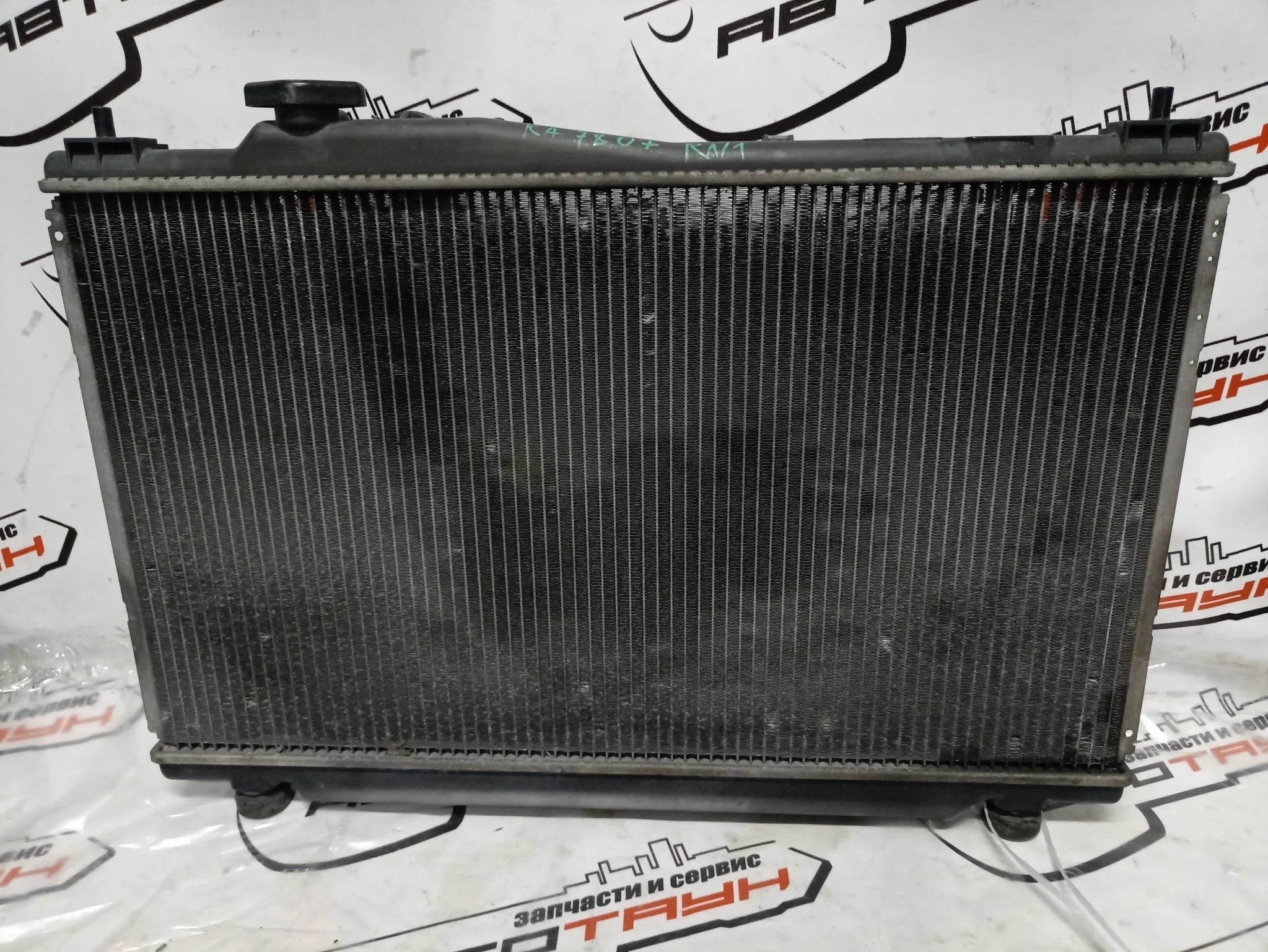 РАДИАТОР ДВИГАТЕЛЯ HONDA D17A STREAM RN1 RN2 АТМ БЕЗ ДИФФУЗОРА 19010PSA901 KA7807Z