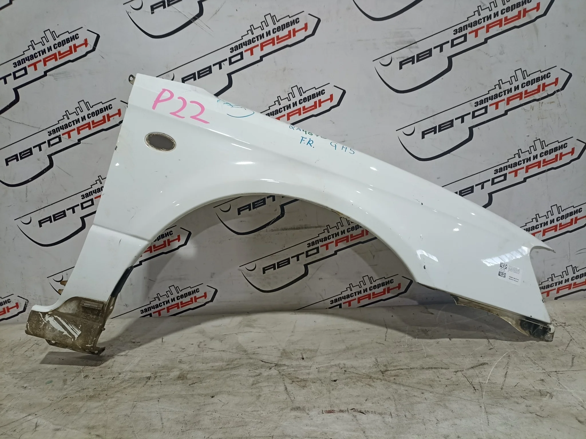 КРЫЛО SUBARU LEGACY BE5 BE9 BEE BH5 BH9 BHC BHE 57120AE000 57120AE001 ПЕРЕДНЕЕ ПРАВОЕ белый, 51E QA4870