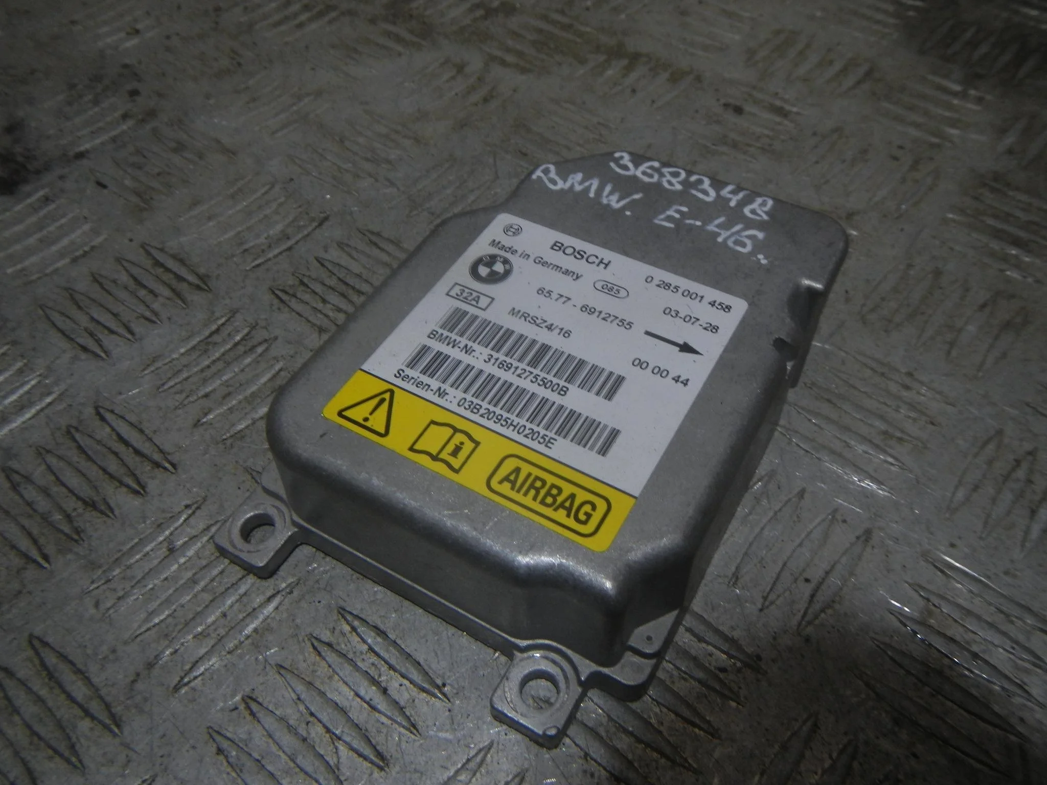 Блок управления AIR BAG, BMW (БМВ)-3 (E46) (98-05)