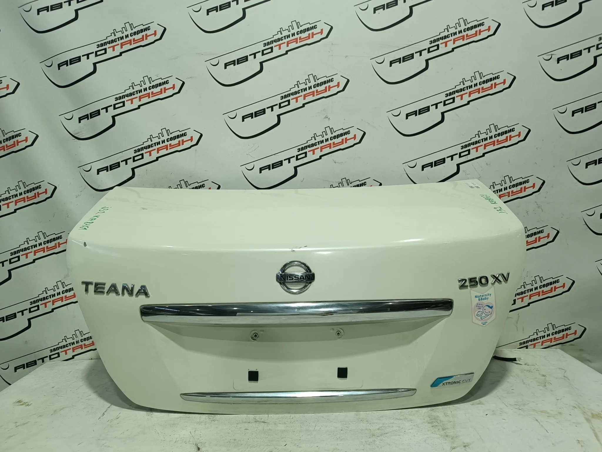 КРЫШКА БАГАЖНИКА NISSAN TEANA J32 PJ32 TNJ32 H430MJN2AA белый, QX1 KA8161