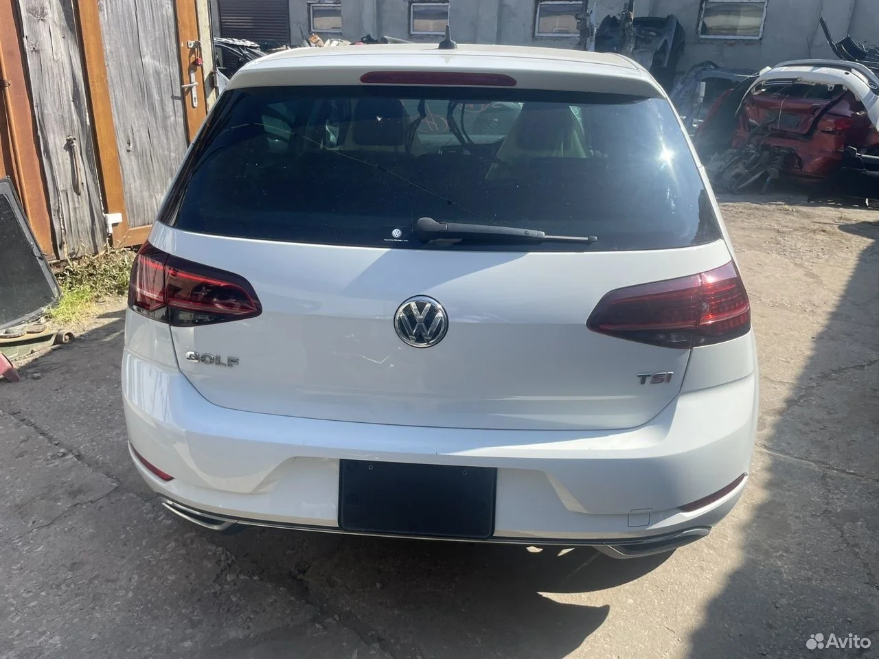 Крышка багажника volkswagen golf 7 5g рестайлинг