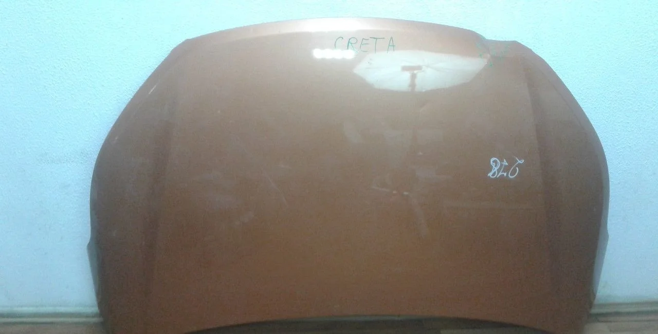 Капот Hyundai Creta oem 66400M0000 (вмятина) (скл-3)