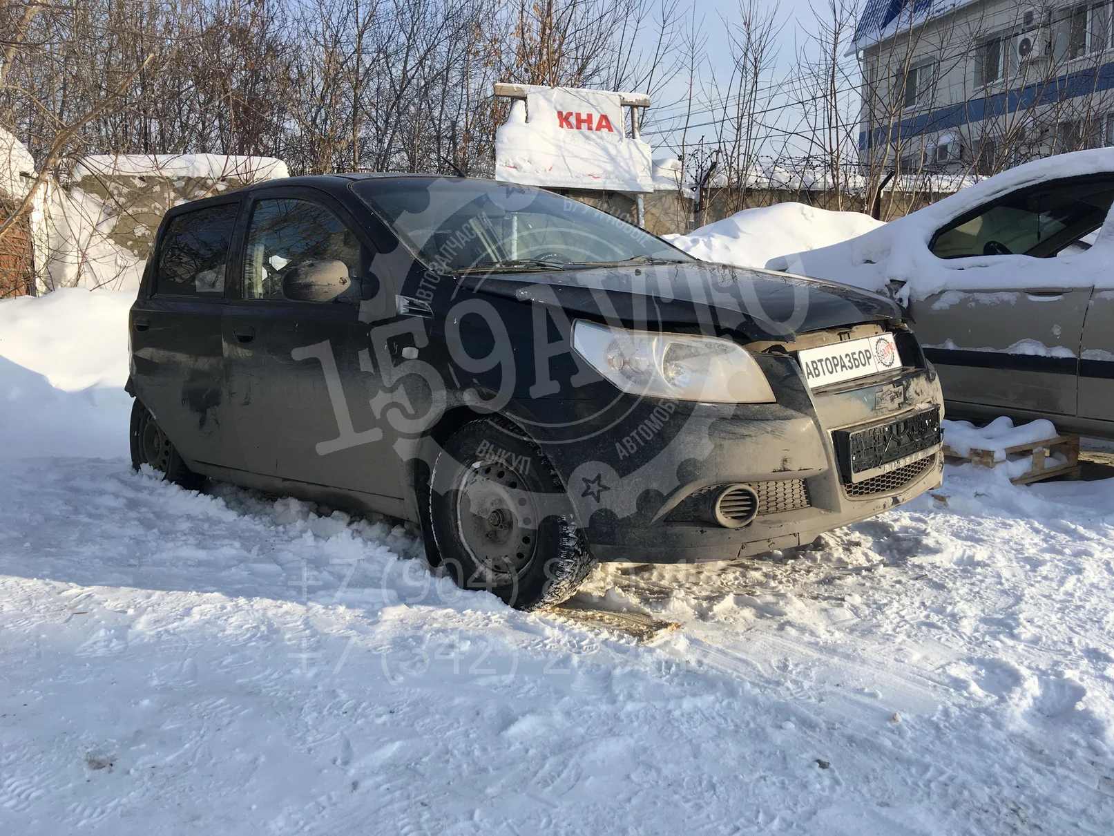 Продажа Chevrolet Aveo 1.2 (84Hp) (B12D1) FWD MT по запчастям