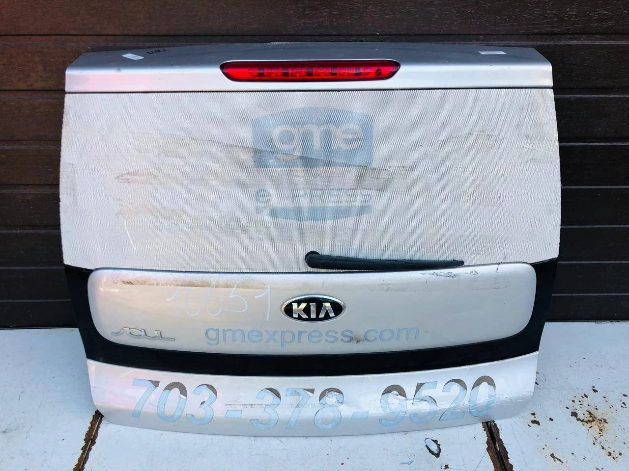 Крышка дверь багажника Киа Соул KIA Soul 2 13-19г