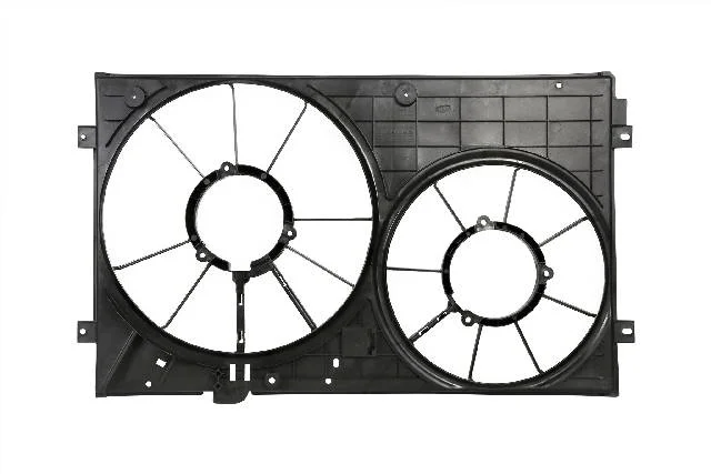 Диффузор радиатора охлаждения VOLKSWAGEN TOURAN II 1T3 2010-2015, JETTA VI 162 / 163 / AV2 / AV3 2010-2014, AUDI TT 8J 2006-2015