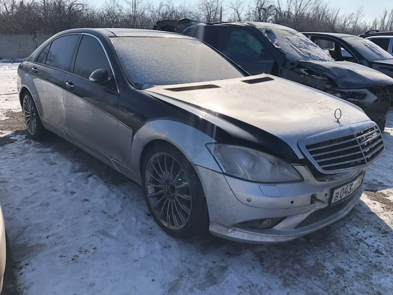 Лобовое (ветровое) стекло Mercedes-Benz S class W221 2005-2013