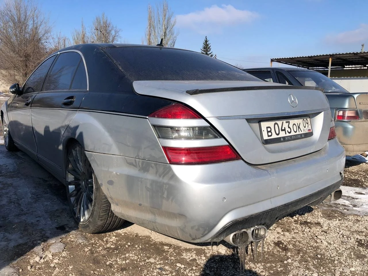 Дверь задняя левая Mercedes-Benz S class W221 2005-2013