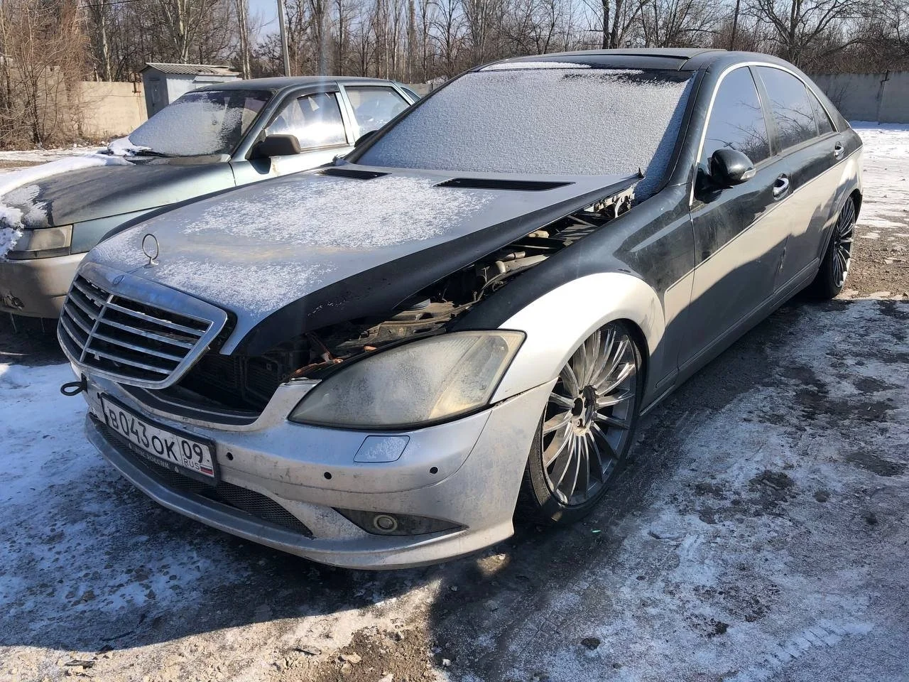 Замок двери передний левый Mercedes-Benz S class W221 2005-2013