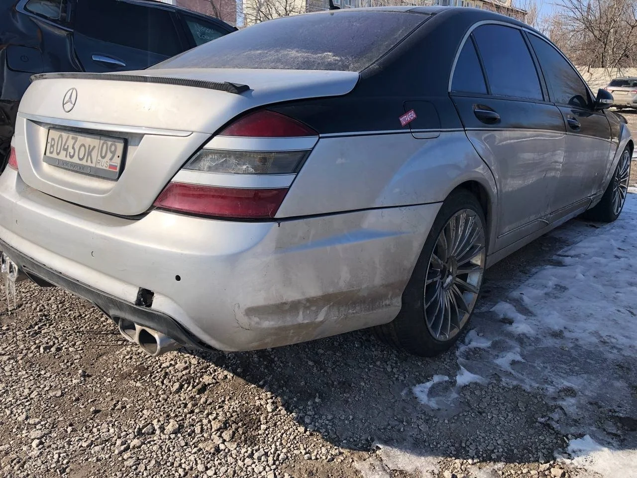 Замок двери задний правый Mercedes-Benz S class W221 2005-2013