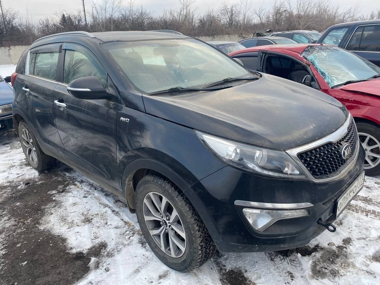 Зеркало боковое правое Kia Sportage QL 2016-2019