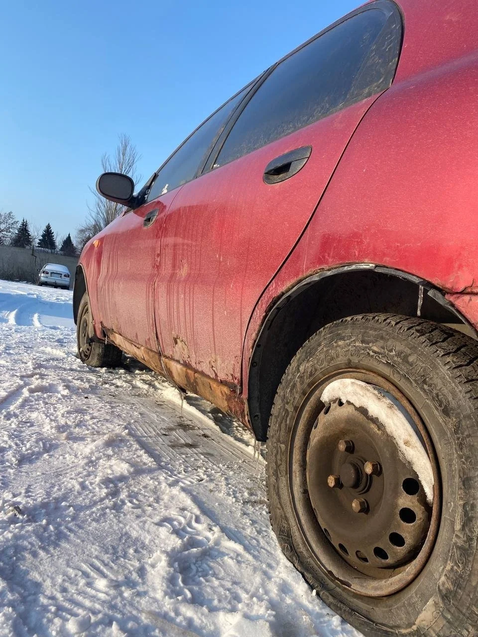 Стеклоподъемник передний левый Chevrolet Lanos 1997-2009