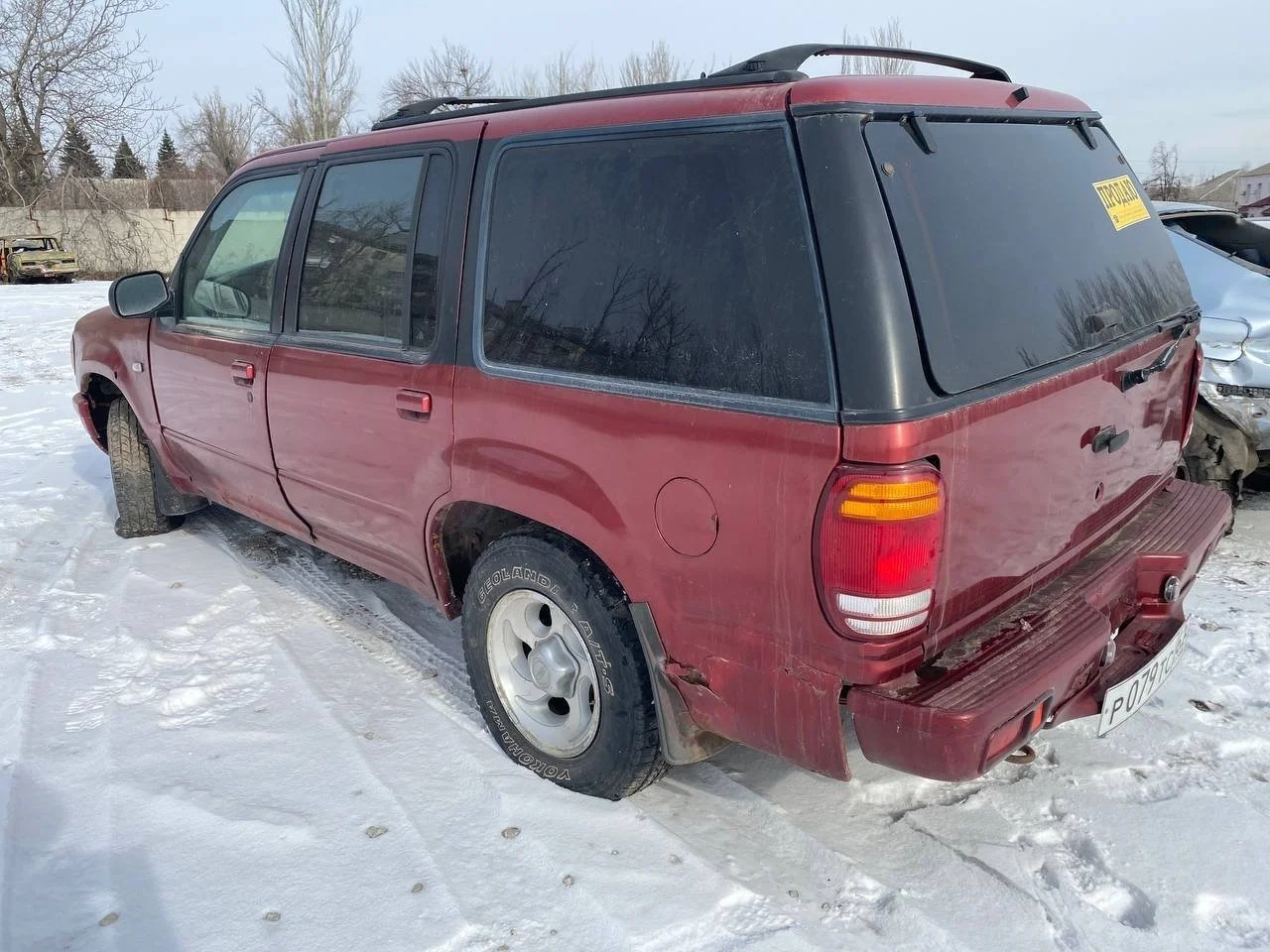 Бампер задний Ford Explorer UN150 1994-2001