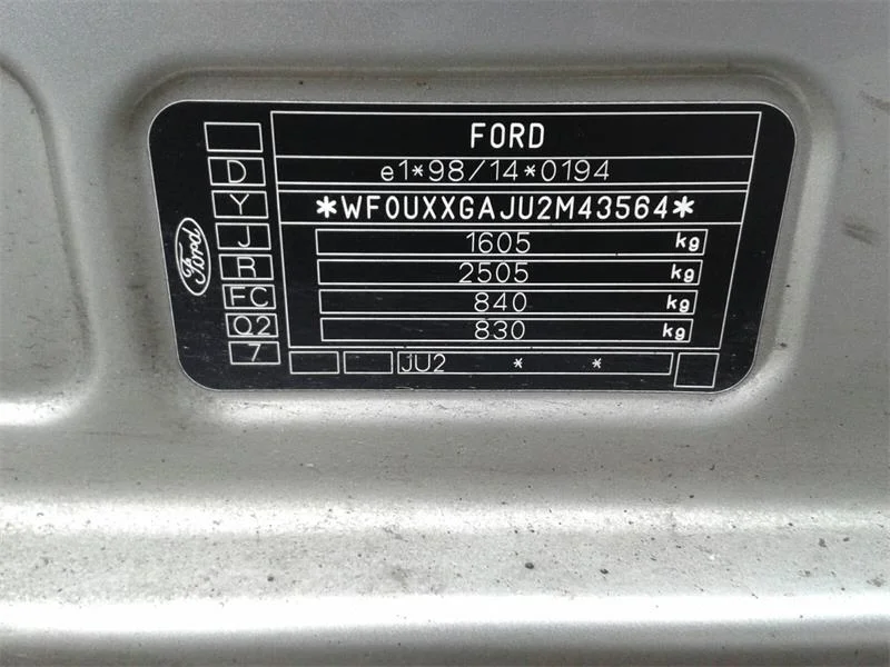 Продажа Ford Fusion 1.4 (80Hp) (FXJA) FWD MT по запчастям