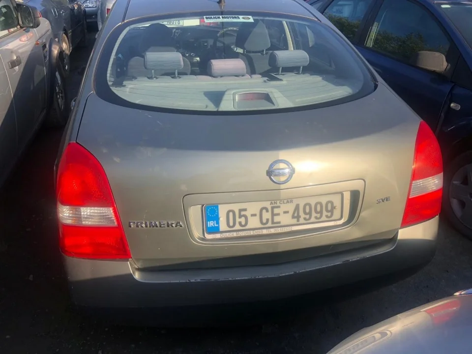 Продажа Nissan Primera 1.6 (109Hp) (QG16DE) FWD MT по запчастям