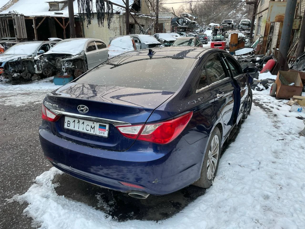 Продажа Hyundai Sonata 2.4 (178Hp) (G4KC) FWD AT по запчастям