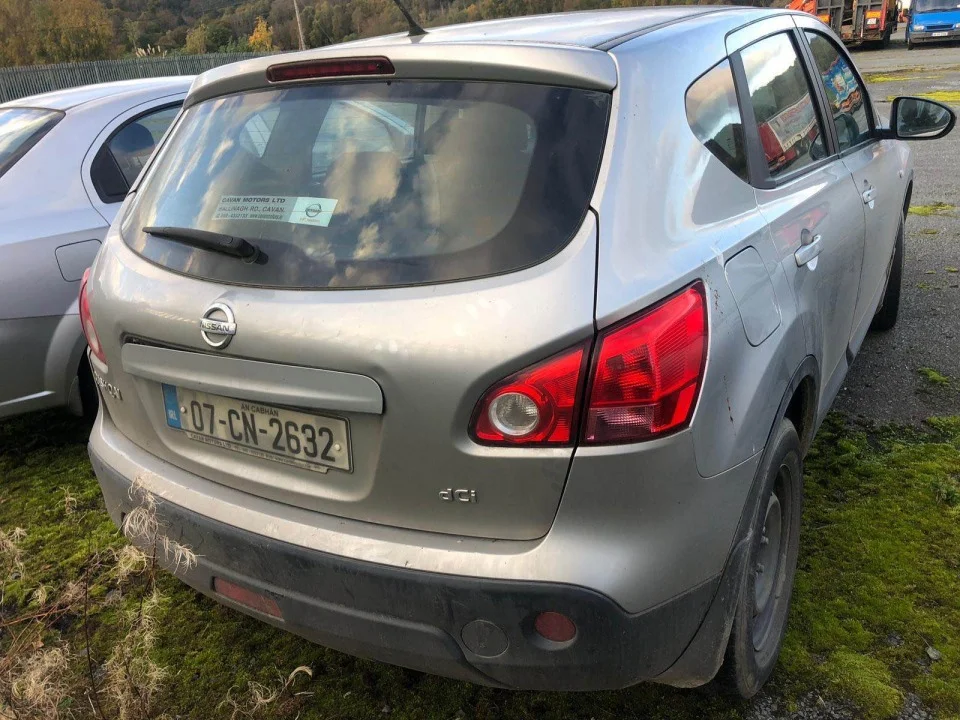 Продажа Nissan Qashqai 1.5D (106Hp) (K9K) FWD MT по запчастям