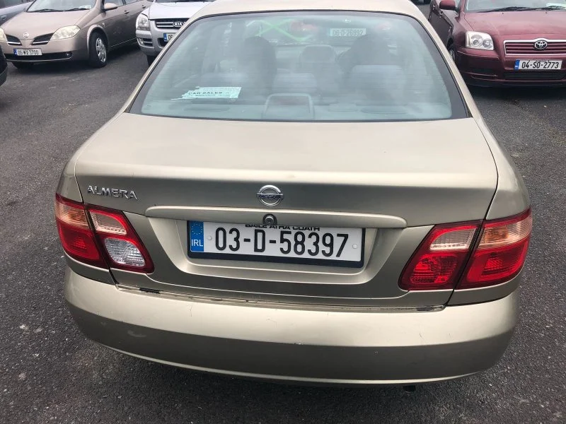 Продажа Nissan Almera 1.5 (98Hp) (QG15DE) FWD MT по запчастям