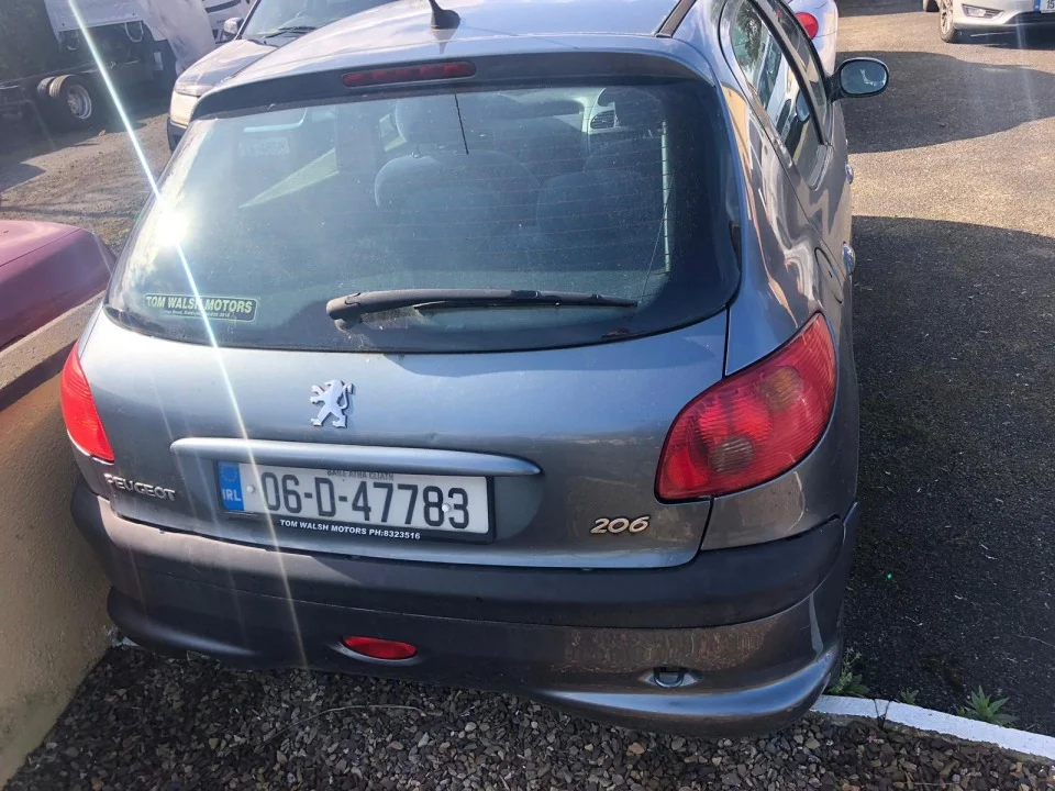 Продажа Peugeot 206 1.6 (109Hp) (TU5JP4) FWD AT по запчастям