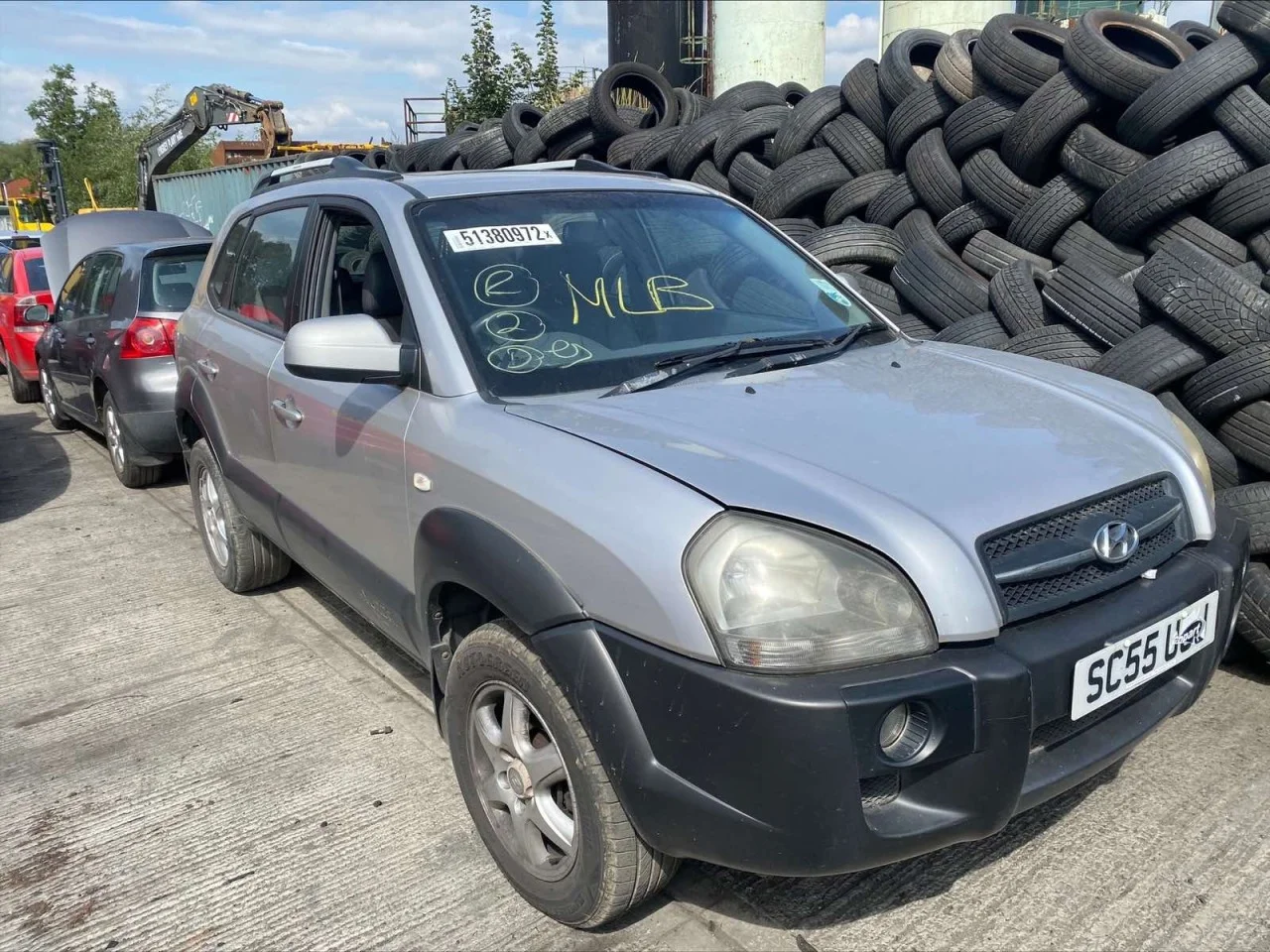 Продажа Hyundai Tucson 2.0D (112Hp) (D4EA) 4WD AT по запчастям