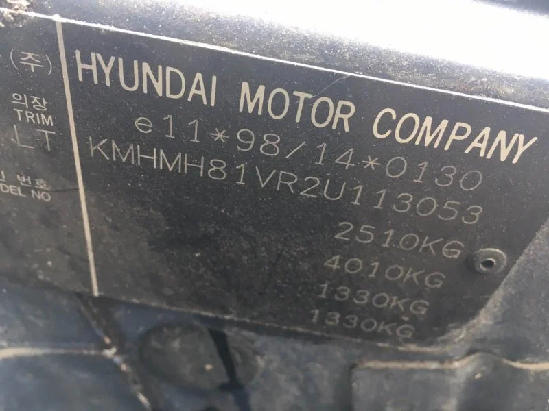 Продажа Hyundai Trajet 2.0D (113Hp) (D4EA) FWD AT по запчастям