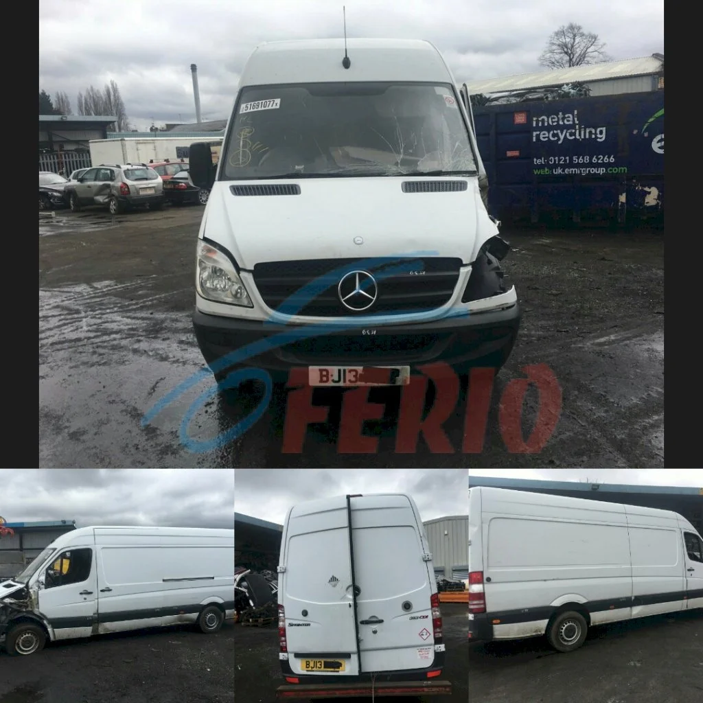 В разборе Mercedes-Benz Sprinter 2.1D (163Hp) (651.955) RWD MT 2013 г б.у  автозапчасти Мерседес-Бенц в наличии. Объявление 7083: AUTOBREAKER TRUCK