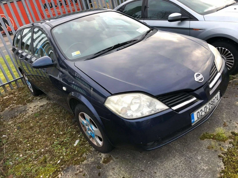 Продажа Nissan Primera 1.6 (109Hp) (QG16DE) FWD MT по запчастям