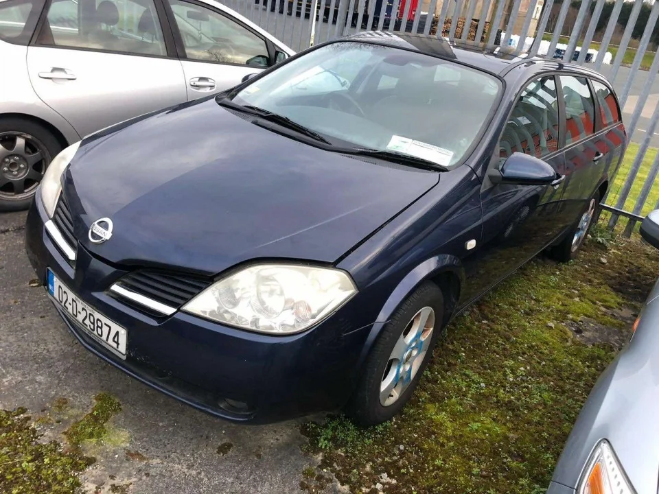 Продажа Nissan Primera 1.6 (109Hp) (QG16DE) FWD MT по запчастям