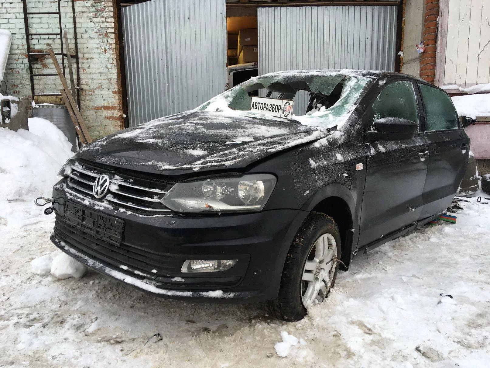 Продажа Volkswagen Polo 1.6 (110Hp) (CWVA) FWD AT по запчастям