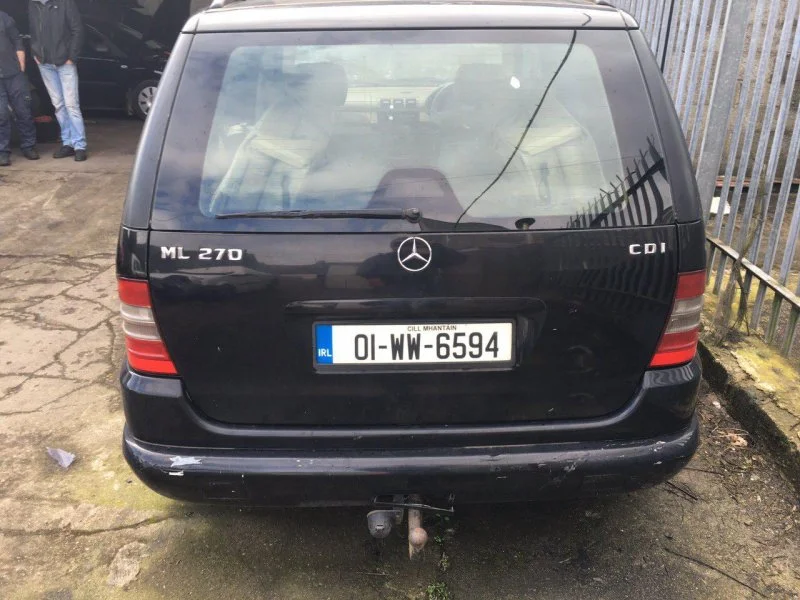 Продажа Mercedes-Benz M class 2.7D (163Hp) (612.963) 4WD AT по запчастям