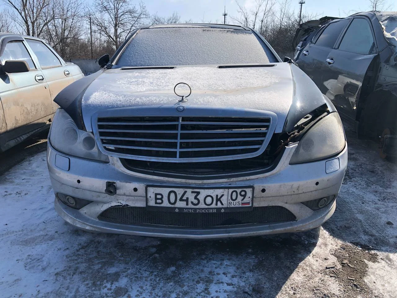 Продажа Mercedes-Benz S class 5.5 (388Hp) (273.961) RWD AT по запчастям