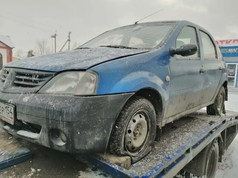 Продажа Renault Logan 1.6 (84Hp) (K7M 710) FWD MT по запчастям